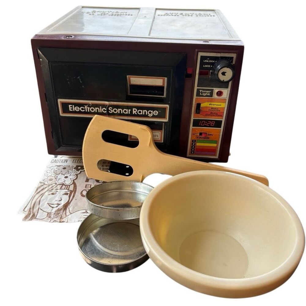 Coleco Sears Electric Sonar Range & Accessories *Read*